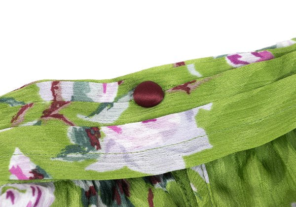 KEITA MARUYAMA x LILY BROWN Floral Blouse Green Size F