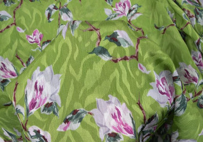 KEITA MARUYAMA x LILY BROWN Floral Blouse Green Size F