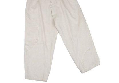 S'YTE 25SS Circle Patch Linen Cotton Pants Ivory Size 2