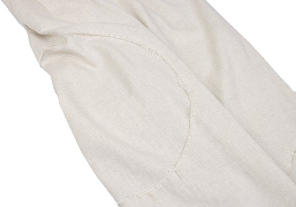 S'YTE 25SS Circle Patch Linen Cotton Pants Ivory Size 2