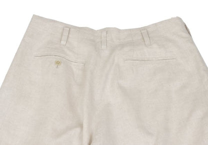 S'YTE 25SS Circle Patch Linen Cotton Pants Ivory Size 2