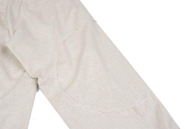 S'YTE 25SS Circle Patch Linen Cotton Pants Ivory Size 2