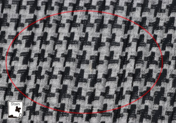 PLEATS PLEASE Pleated Houndstooth Jacket Gray Size 4