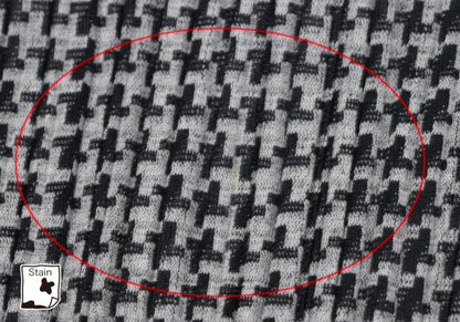 PLEATS PLEASE Pleated Houndstooth Jacket Gray Size 4