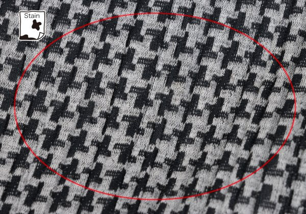 PLEATS PLEASE Pleated Houndstooth Jacket Gray Size 4