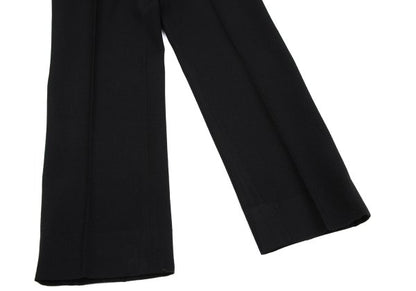 Yohji Yamamoto POUR HOMME Black Wool Tuck Pants Size 3