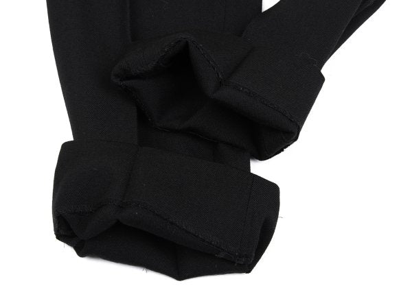Yohji Yamamoto POUR HOMME Black Wool Tuck Pants Size 3