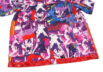 COMME des GARCONS HOMME PLUS Silk Graphic Shirt Multi Size M
