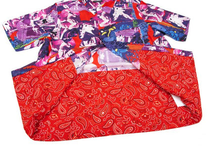 COMME des GARCONS HOMME PLUS Silk Graphic Shirt Multi Size M