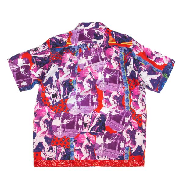 COMME des GARCONS HOMME PLUS Silk Graphic Shirt Multi Size M