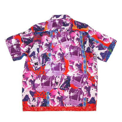 COMME des GARCONS HOMME PLUS Silk Graphic Shirt Multi Size M