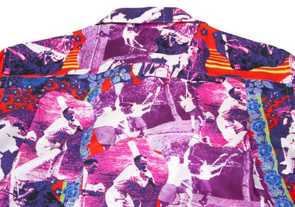 COMME des GARCONS HOMME PLUS Silk Graphic Shirt Multi Size M