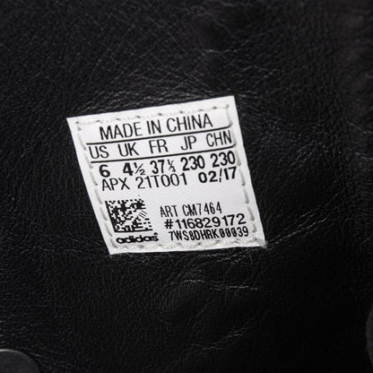 Yohji Yamamoto 17SS Leather Linen Back Boots Black Size 23CM