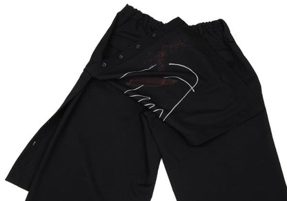 Yohji Yamamoto POUR HOMME 22SS Wool Pants Black Size 2
