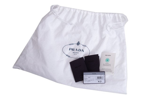 PRADA Re-Nylon Baseball Cap Black Size M