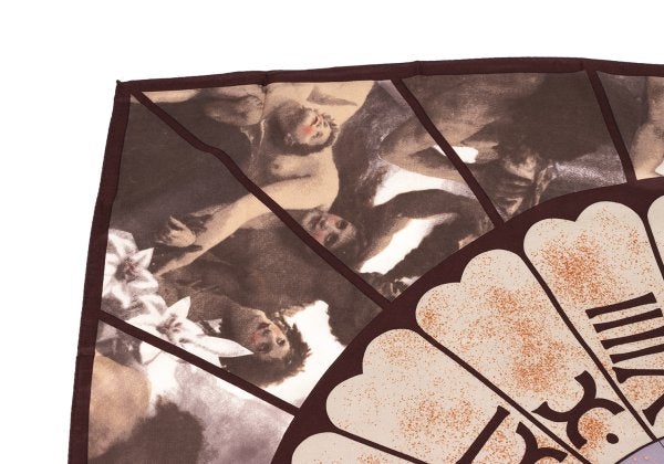 Jean Paul GAULTIER Silk Scarf Brown