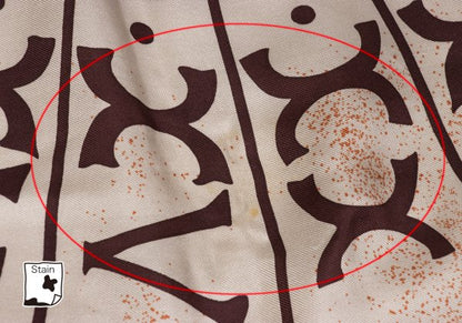 Jean Paul GAULTIER Silk Scarf Brown
