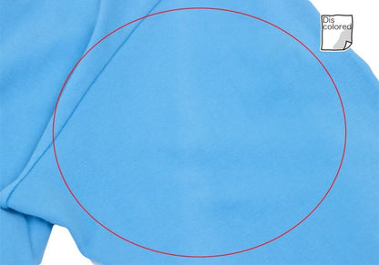 BALENCIAGA SPANDEX Logo Print Cut & Sew Light Blue Size S