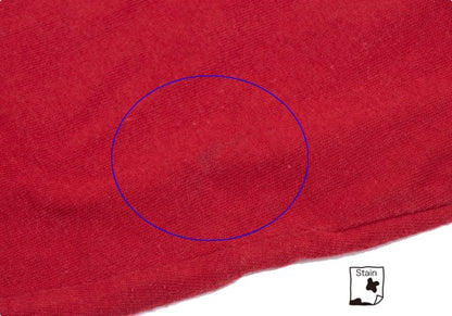 Yohji Yamamoto POUR HOMME Cotton High T-Shirt Red Size M
