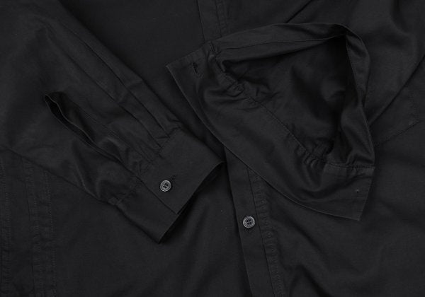 Yohji Yamamoto POUR HOMME Asymmetric Shirt Charcoal Size 3