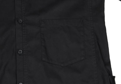 Yohji Yamamoto POUR HOMME Asymmetric Shirt Charcoal Size 3