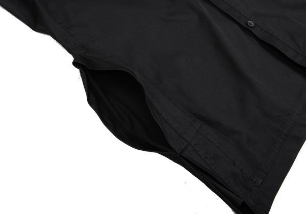 Yohji Yamamoto POUR HOMME Asymmetric Shirt Charcoal Size 3