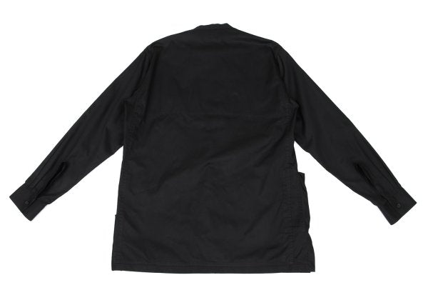 Yohji Yamamoto POUR HOMME Asymmetric Shirt Charcoal Size 3