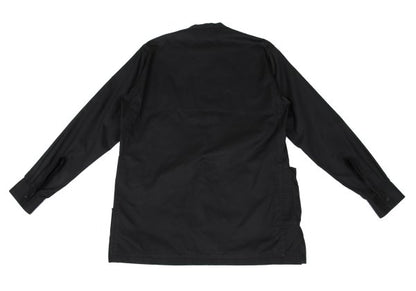 Yohji Yamamoto POUR HOMME Asymmetric Shirt Charcoal Size 3