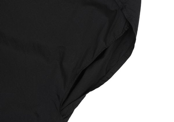 Y's Cotton Asymmetric Blouse Black Size 2