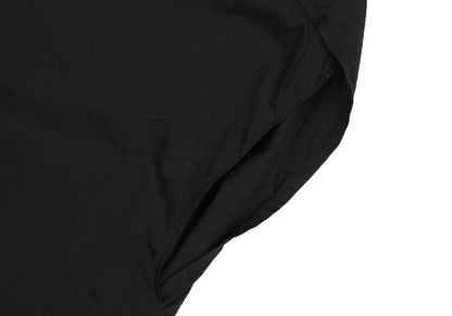 Y's Cotton Asymmetric Blouse Black Size 2