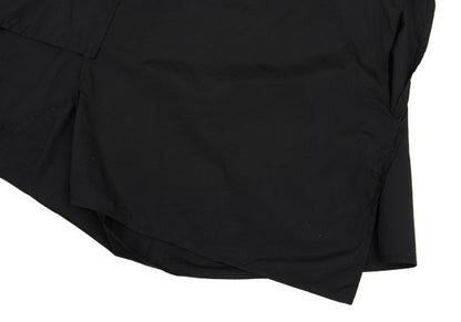 Y's Cotton Asymmetric Blouse Black Size 2