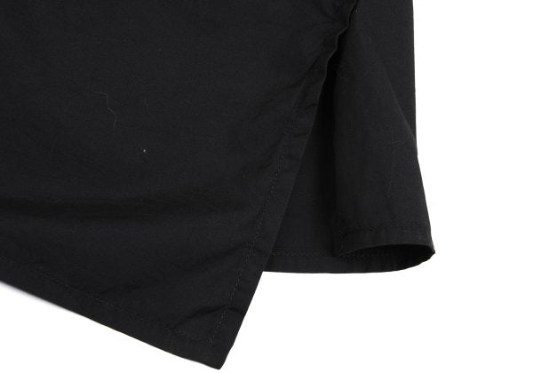 Y's Cotton Asymmetric Blouse Black Size 2
