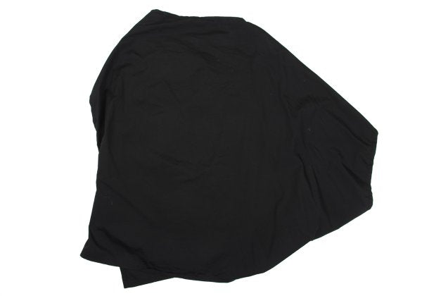 Y's Cotton Asymmetric Blouse Black Size 2