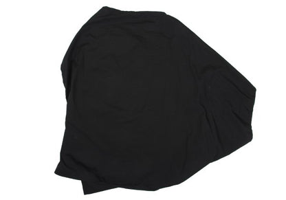 Y's Cotton Asymmetric Blouse Black Size 2