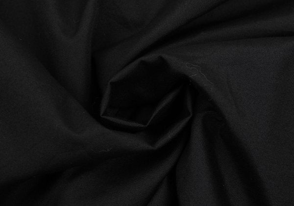 Y's Cotton Asymmetric Blouse Black Size 2