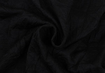 Y's Black Washer-Processed Wool Cardigan Size 2