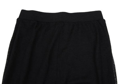 RISMAT by Y's Alpaca Blend Layered Knit Pants Black Size 2