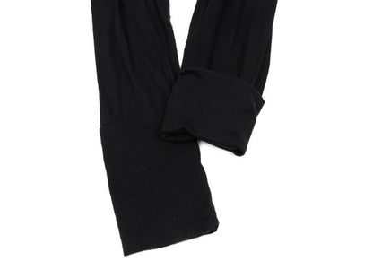 RISMAT by Y's Alpaca Blend Layered Knit Pants Black Size 2