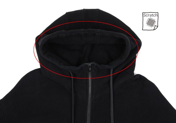 REGULATION yohji yamamoto Cotton Long Zip Hoodie Size 2