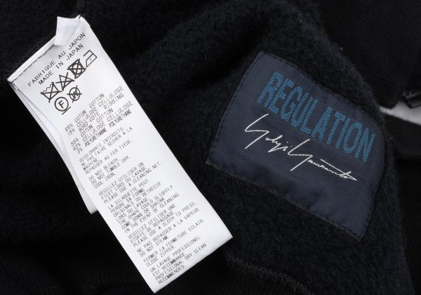 REGULATION yohji yamamoto Cotton Long Zip Hoodie Size 2