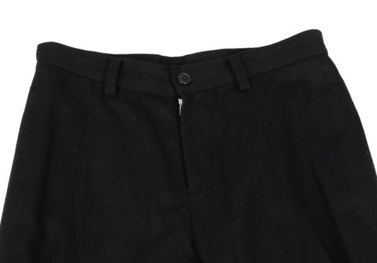 REGULATION yohji yamamoto Rib Hem Wool Pants Black Size 1