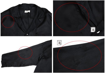 COMME des GARCONS Rayon Satin 3-Button Jacket Black Size M