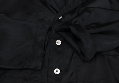 COMME des GARCONS Rayon Satin 3-Button Jacket Black Size M