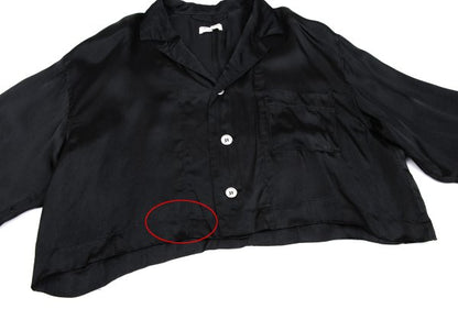 COMME des GARCONS Rayon Satin 3-Button Jacket Black Size M