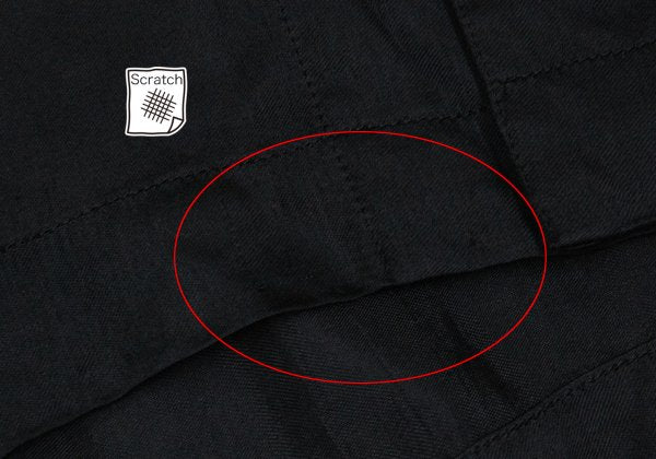 COMME des GARCONS Rayon Satin 3-Button Jacket Black Size M