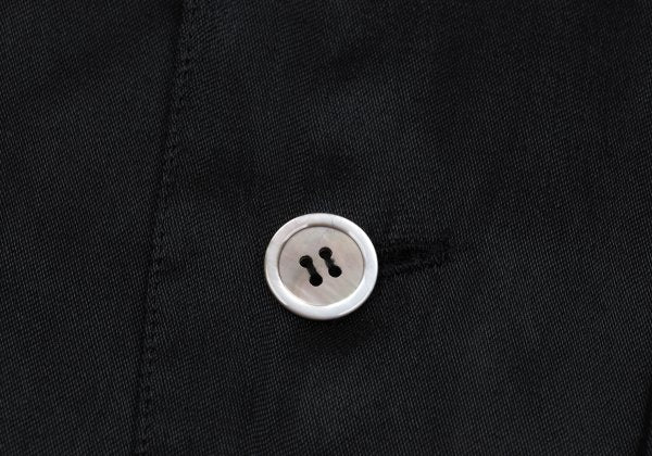 COMME des GARCONS Rayon Satin 3-Button Jacket Black Size M