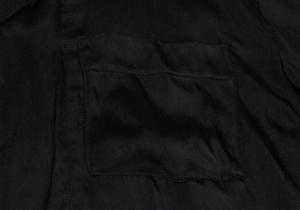 COMME des GARCONS Rayon Satin 3-Button Jacket Black Size M