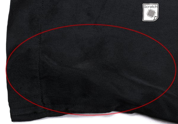COMME des GARCONS Rayon Satin 3-Button Jacket Black Size M