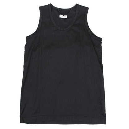 COMME des GARCONS Sleeveless Nylon Blend Top Charcoal Size M