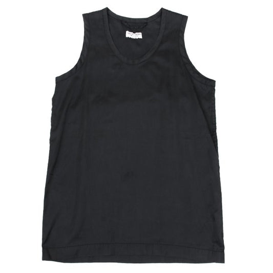 COMME des GARCONS Sleeveless Nylon Blend Top Charcoal Size M